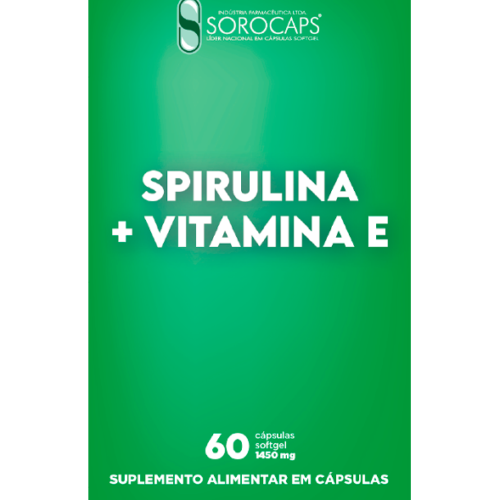 SPIRULINA + VITAMINA E